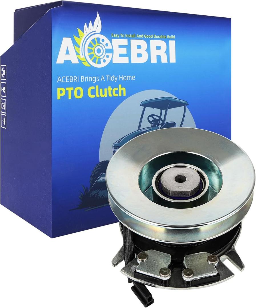 917-05121 PTO Clutch Replacement for Warner: 5217-53/44, for Cub Cadet/Mtd/Troy Bilt/White: 717-05121 917-05121 717/917-04376, for Cub Cadet RZT-L42, RZT-S42(2013 and 2014 MDS) Mower Clutch