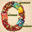 SUNGIVEN Freeze Dried Fruit Crisps Crunch Mixed Fruit 6 Packs Gluten Free Made with Fruit Vegan Healthy Snacks Ready to Eat for Yogurt Dessert (EXP 12/05/26)