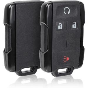 NPAUTO Key Fob Fits for Chevy Silverado GMC Sierra 1500 2500 HD 3500 HD Chevy Colorado GMC Canyon 2015 2016 2017 2018 2019 2020 2021 Keyless Entry Remote Control Start Key Fobs, M3N-32337100