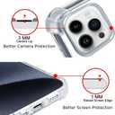 Aesthetic Vintage Grunge Case for iPhone 15 pro max, Skull Planets Collage Pattern for Men Women, Trendy Cool Soft TPU Bumper Cover for iPhone 15 pro max