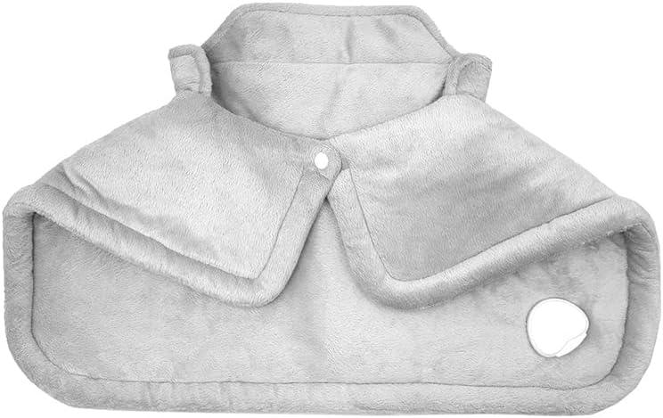 Heating Pad Shawl Electric Heated Neck Wrap Adjustable Temperature 6 Level Heat Setting 4 Level Timing Setting EU Standard Plug/373(US Standard Plug)