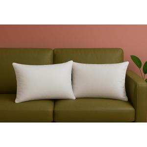 Trendy Home 12x20 Throw Pillow Insert (Pack of 2, White), Bed and Couch Pillows Stuffer Hypoallergenic, Lumbar Support Decorative Home Outdoor Pillow Filler (Non Woven, 2 Pack)