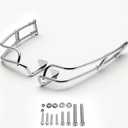 MoKitDora 2023-up Touring Saddlebag Bracket Guard Bar Rails for Harley Road Glide FLTRX/CVO FLTRXS/ST FLTRXSTSE/RR FLTRXRRSE/Street Glide FLHX/CVO FLHXSE/Ultra FLHXU, Chrome