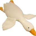 Goose Stuffed Animal, Soft Small Goose Plush, Cute Stuffed Goose, Duck Stuffed Animal - 20 inch, White