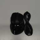 TECKNET Rechargeable Jiggler Wireless Mouse (BT5.0/3.0 & 2.4G) 4800 DPI Silent USB A & Bluetooth Mouse 6 Buttons, Wide Compatibility - Black