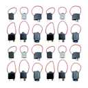 9038A Pack of 24 Relay Bypass Switch Kit and Diagnostic Scan Switch Kit with Amp Loop