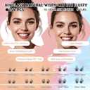 3 x NINGLASH Royale Lash Clusters Kit Wispy DIY Eyelash Extension, 2 Styles 154pcs Individual Natural Lashes Spikes Cluster Eyelashes Lash Bond and Seal Remover Tweezer Comb Brush