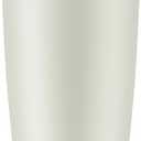 20oz Hygienic Insulated Tumbler 100% Leakproof Lid with Removable Spout & Straw, Reinforced Vacuum-Protection Base, Cup Holder Friendly, for Iced Coffee, Smoothie/Water on the Go - Cream