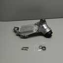 25199751 Aluminum Engine Oil Cooler Filter Housing Assembly Adapter Kit+Gasket+Insert+Cap for 2008-2019 Cruze Malibu Aveo Cascada G3 Astra 1.6L 1.8L, OE #918432, 12992593