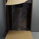 Amazon Basics Smudge Resistant Rectangular Trash Can with Soft-Close Lid, Foot Pedal, Removable Inner Bucket, 30 Liter/7.9 Gallon, Brushed Stainless Steel, Satin Nickel Finish, 13.8"L x 11.8"W x 25"H