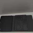 Harvopu Compatible for iPad 11th 10th Generation Case with Keyboard, Folio Cover with Pencil Holder, Multi-Touch Trackpad, 7 Color Backlit, Detachable Keyboard for iPad (A16) 11th/10th Gen (Black)