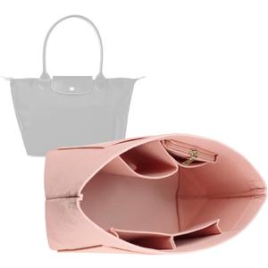 Lckaey Purse Organizer Insert for bags for women(Large) Handbags Organizer 1012 pink - Large