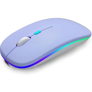 Lenovo 600 Bluetooth Silent Mouse, Blue Optical Sensor, Adjustable DPI, 4 Button, Microsoft Swift Pair, Windows, Chrome, GY50X88832, Gray