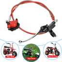 FVRITO Upgraded Mini Bike Hydraulic Disc Brake Kit for Baja DB30 Doodle Bug Blitz Dirt Bug Racer 97cc 79cc Predator 2.8hp Engine with 180mm Brake Disc Rotor Master Cylinder Caliper Pads Assembly Parts