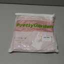 PRETTYGARDEN Sweater Vest Tops for Women 2026 Lightweight Summer Cardigan Sleeveless Button Up Knit Casual Spring Clothes (X-Large, Pink)