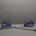 Jenaai 2 Pack 40 Inch Youth Lacrosse Sticks Practice Lacrosse Sticks Aluminum Training Equipment for Beginners Amateur Athletes Indoor Outdoor Sport(Blue)