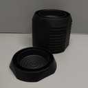 Bed Bug Interceptors Trap Detector | Bedbug Traps for Bed Legs with Anti Skid Pads (Black -12 Pcs)