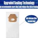 Replacement Dust Bags for Hoover Platinum Upright Vacuum UH30010COM UH30010CCA UH30010 Include 10 Pack AH10000 Type Q HEPA Vacuum Bags,Compatible 902419001