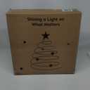 Set of 3 Spiral Outdoor Lighted Christmas Tree, 3/4/6 Feet Christmas Lights with 7" Star Topper, UL Certification Collapsible Spiraling Tree Light Kit for Xmas Patio Wedding Decoration, Warm White