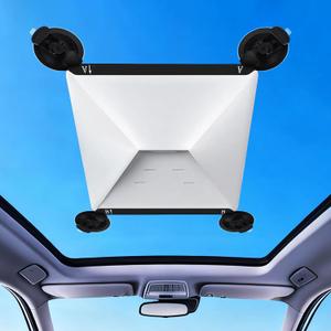 Universal Suction Mount Compatible with Starlink Mini: Dual-Slot Design for Windows & Sunroofs. Secure Installation for Stable Satellite Connection in Cars, RVs, Boats.