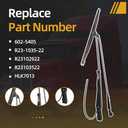 602-5405 Front Driver Side Windshield Wiper Arm, for Kenworth T600 T800 W900 2007-2020, Wiper Arms OE#R23102922, R23103522