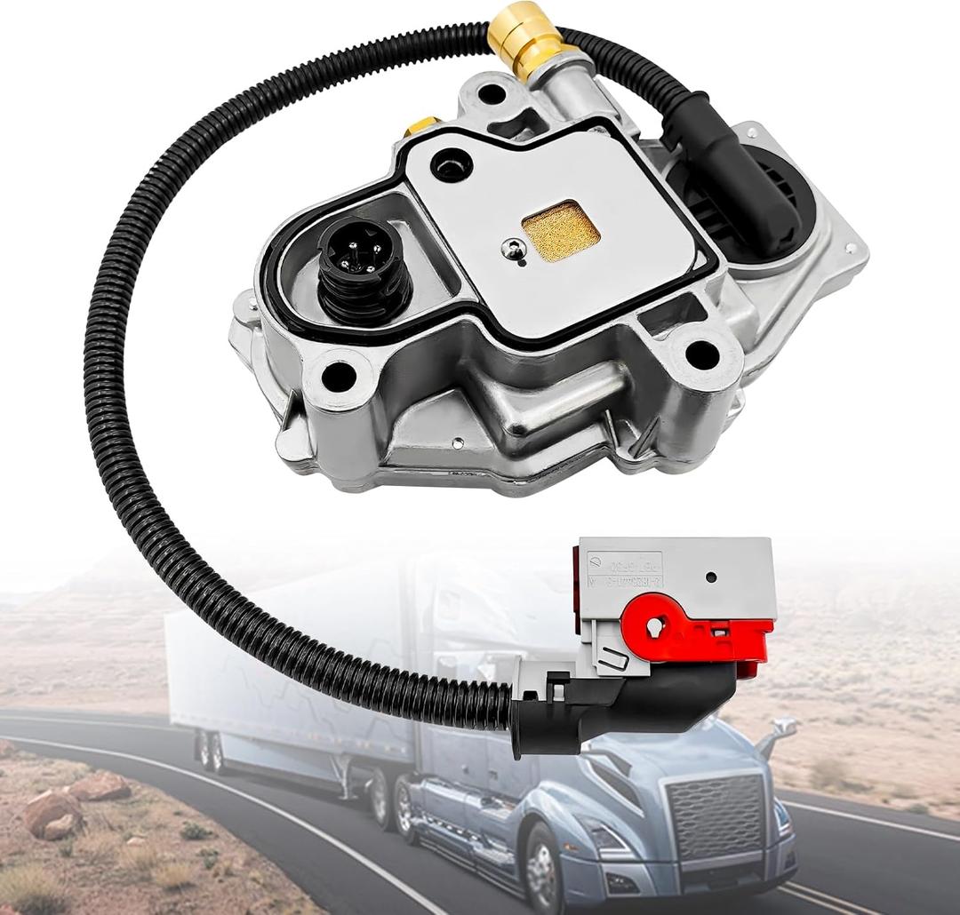 22439692 85022032 Clutch Control Solenoid Valve 12V for Volvo VN VNM VNX VNR VNL 2018+ w/ D11 D13 Engine, for Mack Anthem Granite 2018+ w/ MP7 MP8 Engine; Supersedes FR-DVTN109 Clutch Solenoid