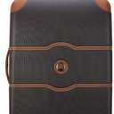 DELSEY PARIS Chatelet Air 2.0 Hardside Luggage with Spinner Wheels, Chocolate Brown, Checked-Large 28 Inch