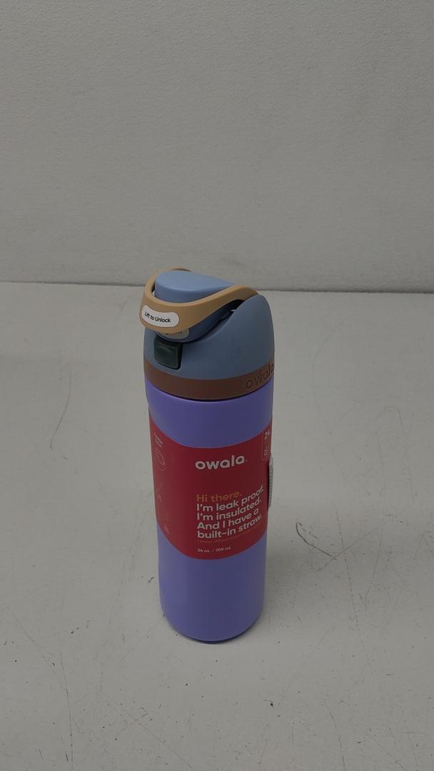 Owala FreeSip Insulated Stainless Steel Water Bottle with Straw for Sports and Travel, BPA-Free Sports Water Bottle, 24 oz
