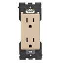 Leviton RER15-DT Renu Tamper-Resistant Outlet, 15-Amp, 125VAC, Dapper Tan