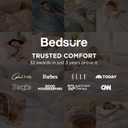Bedsure Duvet Cover King Size - 3 Pieces Prewashed Cotton-Like Extra Soft Bedding Set, Includes 1 Duvet Cover 104x90 Inches with Zipper Closure & 2 Pillow Shams, Linen, Comforter Not Included