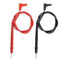 3 x YXQ Banana Plug Multimeter Probe Pen Testing Connecting Cable Stick 2.6Ft 1000V Black Red Pair for Digital Multimeter Meter Multi Tester Lead Wire Voltmeter 1Pair