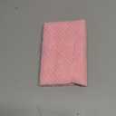 Exfoliating Washcloth Face & Body Scrub Towel - Japanese Exfoliating Towel with Hexagon Fibers, Body Scrubber with 2 Sides for Scrubbing & Washing, Extra Long Body Towels (Pink)