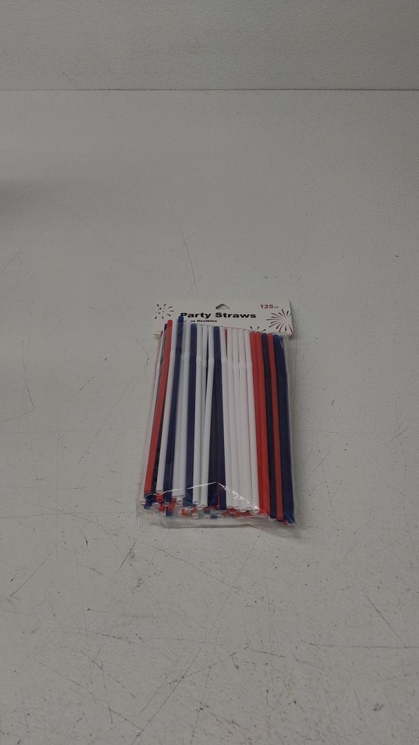 Party Straws 125 Ct