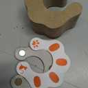 Cat Scratcher Board Toys,Interactive Magic Organ Bell Ball Track,Bored Kitty Indoor Cardboard Gifts,Round Pet Paw Scratch Pad,No Posts Puzzle Tree Tower Bed House,Circle Tunnel Nail File (2pcs)