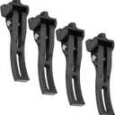 Rear Clamp Universal Replacement Parts for Hard Folding or Soft Folding Tonneau Cover, Truck Bed Tonneau Cover Clamp, 4 Pcs