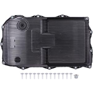 MOTOKU Automatic Transmission Oil Pan with Filter and Gasket for Chrysler 300 3.6 Dodge Charger 3.6 2013-23, Challenger 3.6 2015-23, Durango 3.6 Ram 1500 3.6 2014-25, Jeep Grand Cherokee 3.6 2014-24