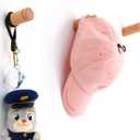 Wood Wall Hook, 6 Pack Natural Thick & Sturdy Wooden Coat Hooks Wall Mounted, for Hanging Towels Coats Plants, Entryway Hat Hanger (Ash Wood)