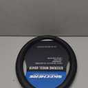 Skechers Air-Cooled Steering Wheel Cover,Leather Car Steering Wheel Cover Universal Fit 14" 1/2-15" Car Wheel Protector for Men Women Fit Suvs,Vans,Sedans,Car,Trucks,Black