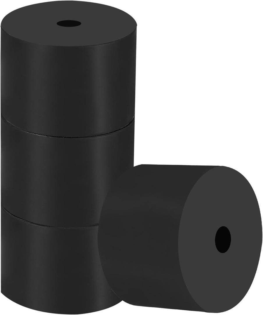 PATIKIL Multi Purpose Rubber Spacer, 4 Pcs 2"OD 0.3"ID 1.6"Thick Neoprene Round Anti-Vibration Isolation Pads Isolator Rubber Bushings Spacer Washer for HVAC Bolts Car Accessories PATIKIL Multi Purpose Rubber Spacer, 4 Pcs 2"OD 0.3"ID 1.6"Thick Neoprene Round Anti-Vibration Isolation Pads Isolator Rubber Bushings Spacer Washer for HVAC Bolts Car Accessories