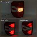 Left Driver Side Tail Light Halogen Type Rear Lamp Compatible for 2022 2023 2024 Ford Maverick XL XLT With Bulbs NZ6Z-13405-A NZ6Z13405C FO2800288 LH
