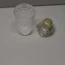 Glass Cocktail Shaker Set - Glass Shaker for Drinks, Shaker Set for Bars, Whiskey, Cocktails (Gold, 13 oz)