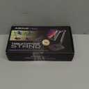 AboveTEK Tablet Stand, Multi-Angle Adjustable iPad Stand Holder, 360 Swivel Tablets Stand Aluminum Desk Mount Fits 4-11"(Diagonal) iPad/mini/Air/Pro for Business Kiosk Office  Black