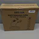 EV Charger Extension Cable for Tesla Charger, 50Amp 21ft Max 240V 12kW with NACS Plug, EV Extension Cord for Level 1/ 2 Tesla Mobile Charger/ Wall Connector, Extension Cord for Model Y/ X/ 3/ S/ Cyber-truck