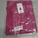 ZESICA Women's 2025 Summer Strapless Bodycon Midi Dress Off Shoulder Sleeveless Side Slit Tube Long Club Party Dresses (Pink, S)