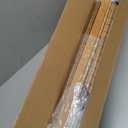 LazBlinds No Drill Bamboo Roman Shades, 27.5" W x 64" H, Malay Oak