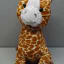 Honoson 5 Pcs Giraffe Stuffed Animals Set 18'' Large Mommy Giraffe Plush with 4 Cute Baby Zippered Tummy Soft Gift for Boy Girl Birthday Graduation Favor Forest Party(Sitting)