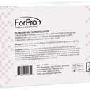ForPro Professional Collection Disposable Nitrile Gloves, Chemical Resistant, Powder-Free, Latex-Free, Non-Sterile, Food Safe, 4 Mil, Pink, Medium, 100-Count