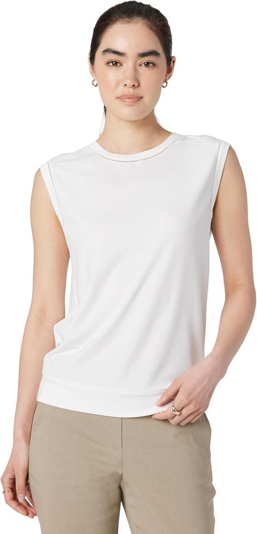 Theory Women's Open TRM Mscl T, X-Small