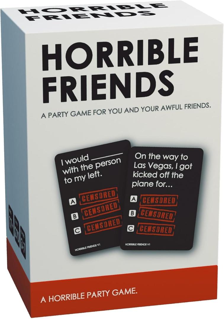 HORRIBLE FRIENDS - A Party Game for You and Your Awful Friends