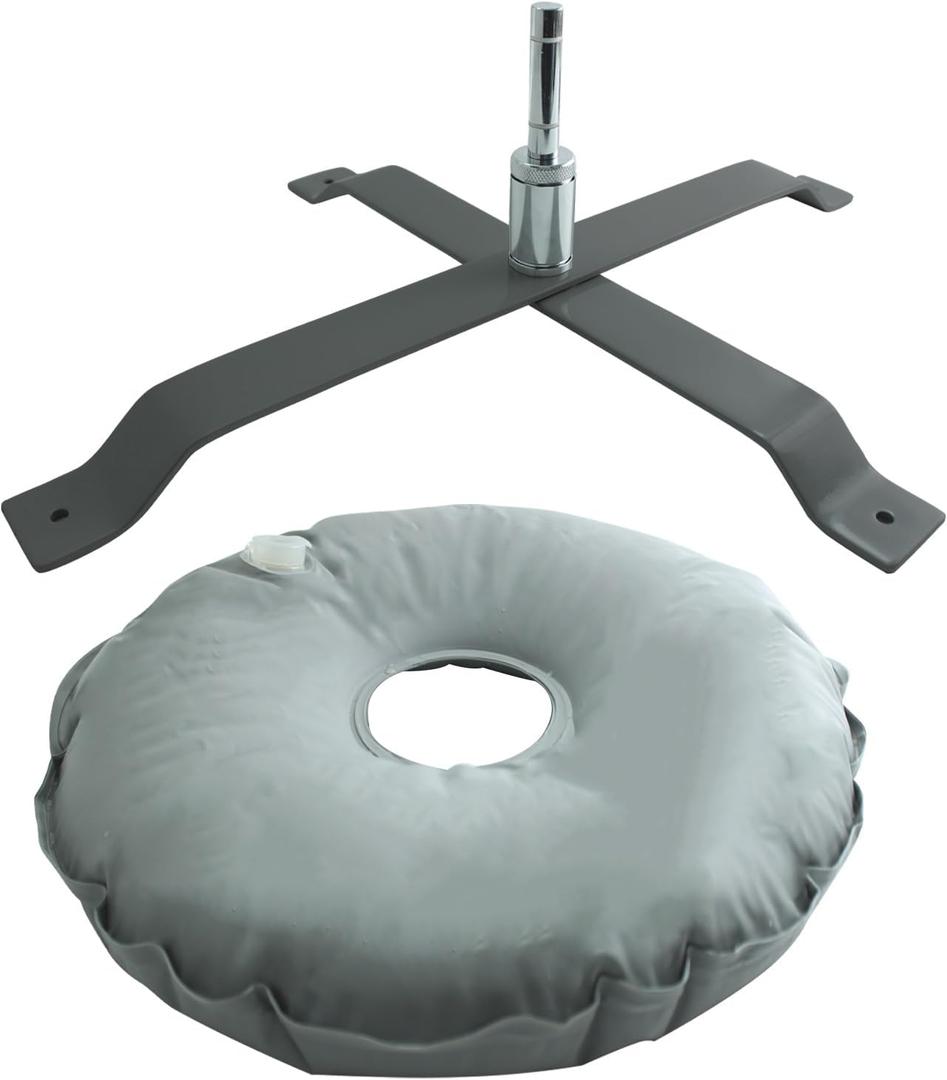 Cross Base Stand for Feather Flag, Feather Flag Base Stand, X Stand Base for Feather Flag, Swooper Flag Pole Base for Ground